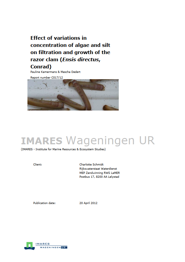 32-Kamermans_2012_effect_concentration_algae_Ensis_directus_WUR_C017-12
